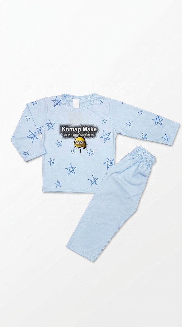 Girls Komap Make Fleece Winter Co-Ord Set – Dusty Pink (2 Pcs) — Blue